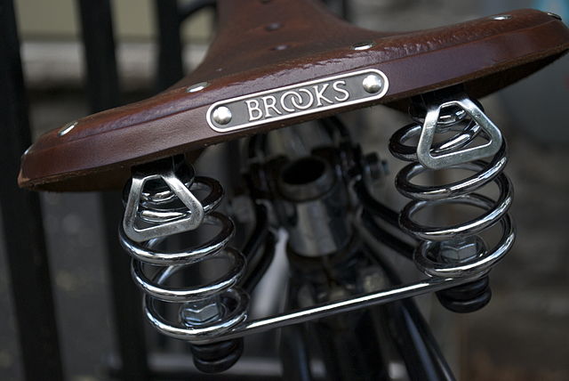 Compression Springs on Brooks Bike Saddle