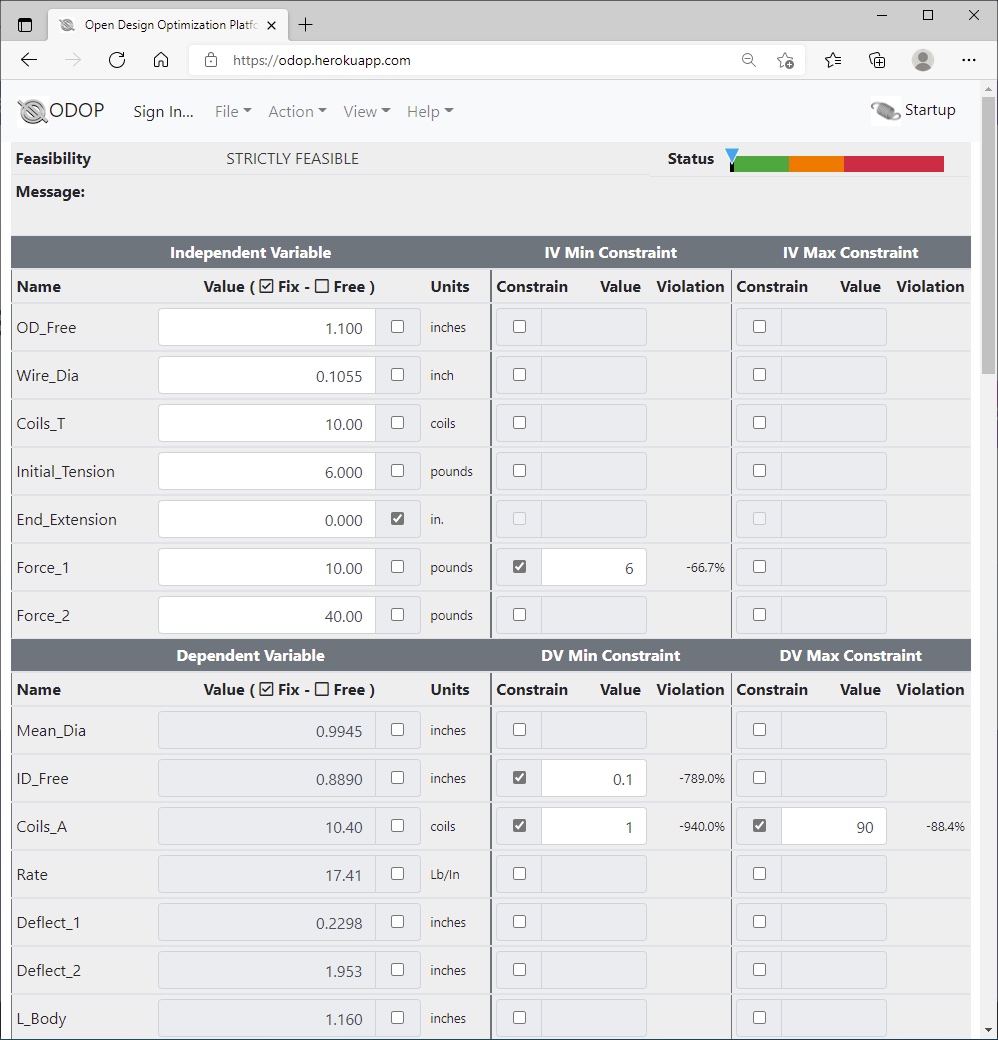 ODOP:Spring Design Software Advanced View Extension Spring US